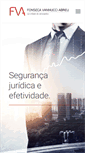 Mobile Screenshot of fva.adv.br
