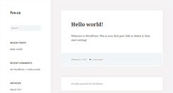 Desktop Screenshot of fva.ca